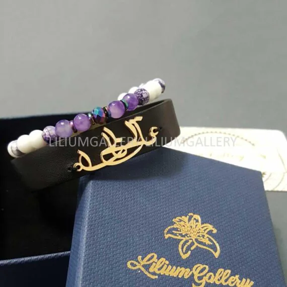 پلاک طلا به اسم تالی نالی