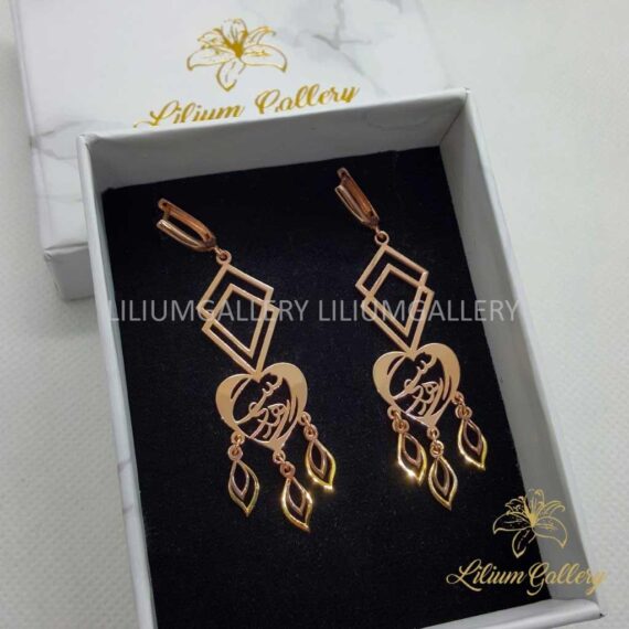 پلاک طلا دو اسم هدی و رسا