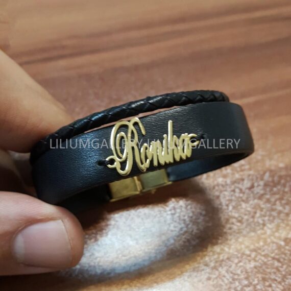 پلاک طلا به اسم رونیکا