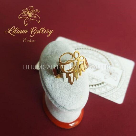 پلاک طلا به اسم سیما