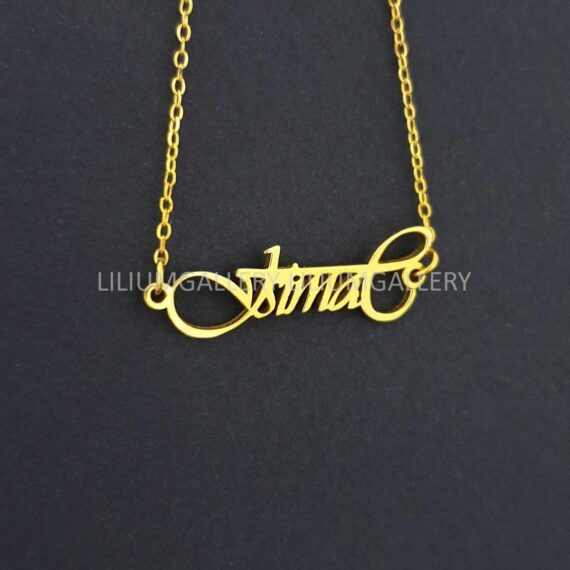 پلاک طلا به اسم شیما