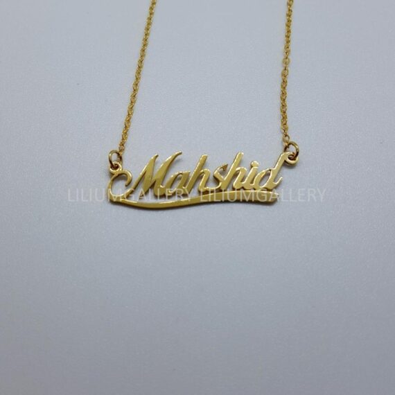 پلاک طلا به اسم مهشید