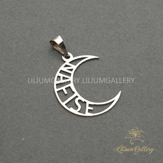 پلاک اسم طلا نفیسه