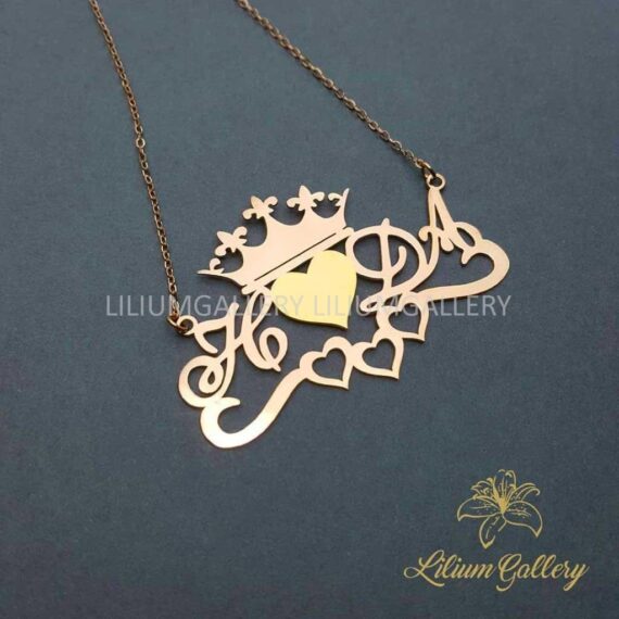 پلاک طلا به اسم هدی