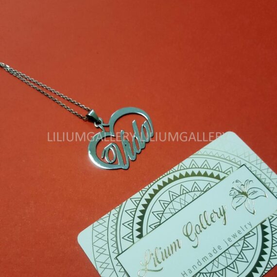 پلاک طلا به اسم ویدا