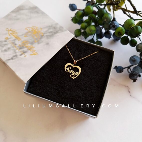 پلاک اسم طلا ساناز