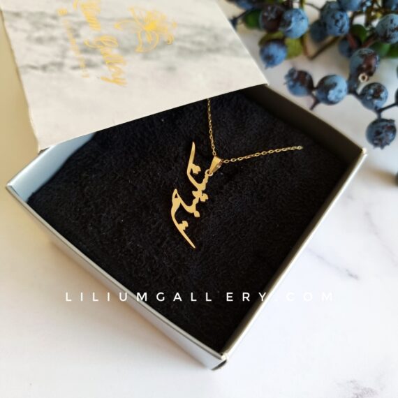 پلاک اسم طلا شکیبا