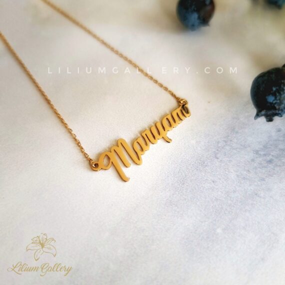 گردنبند طلا به اسم مریم