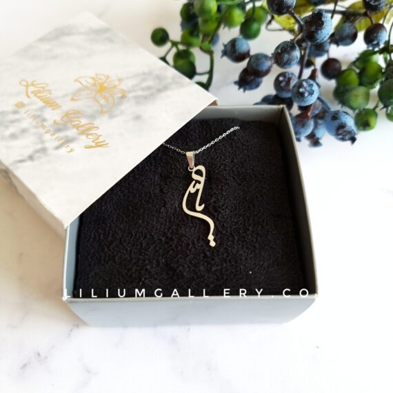 پلاک اسم طلا یاسی