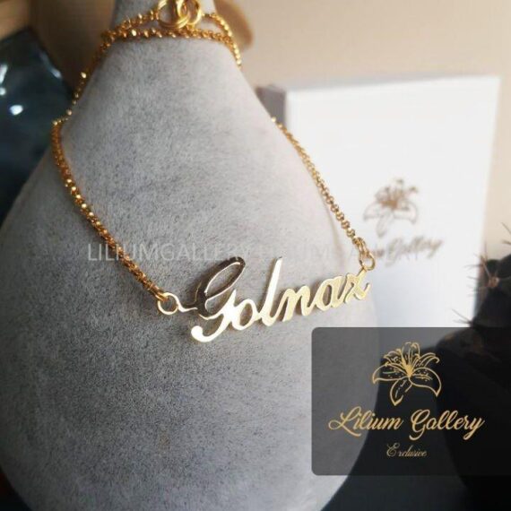 سفارش پلاک اسم طلا