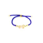 دستبند طلا زنانه یونی کورن اوریگامی