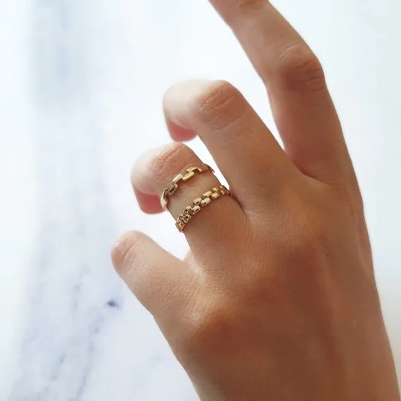 انگشتر طلا زنانه لورا