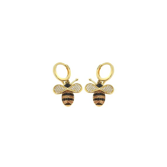 گوشواره طلا زنانه زنبور