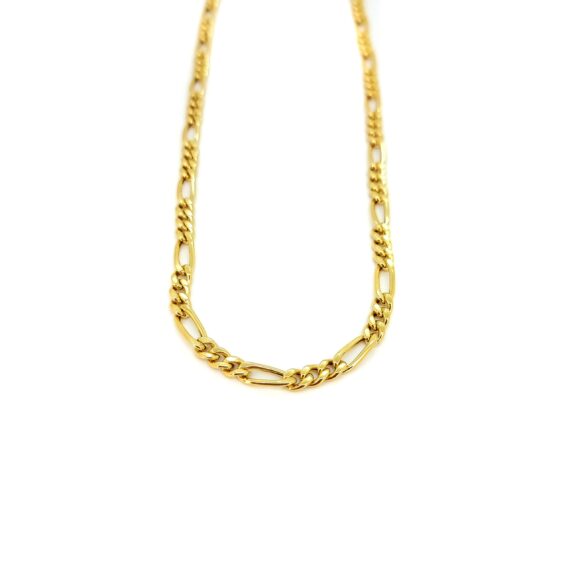 گردنبند طلا زنانه زنجیر فیگارو, زنجیر فیگارو طلا زنانه