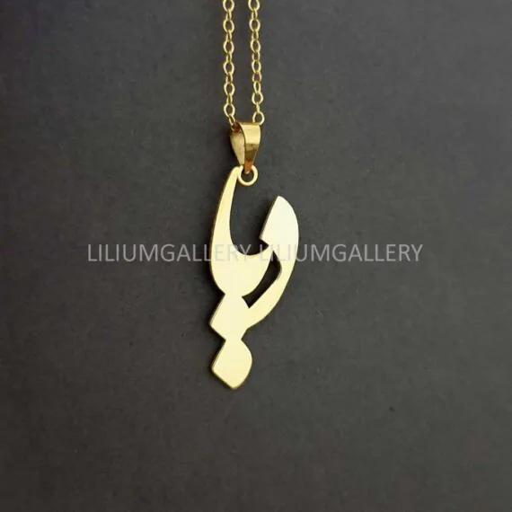 پلاک طلا به اسم دیا