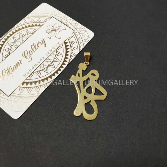 پلاک طلا به اسم مهناز