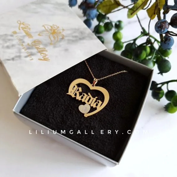 پلاک اسم طلا رادیا